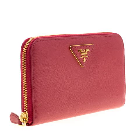 prada medium wallet price|Prada zipper wallet.